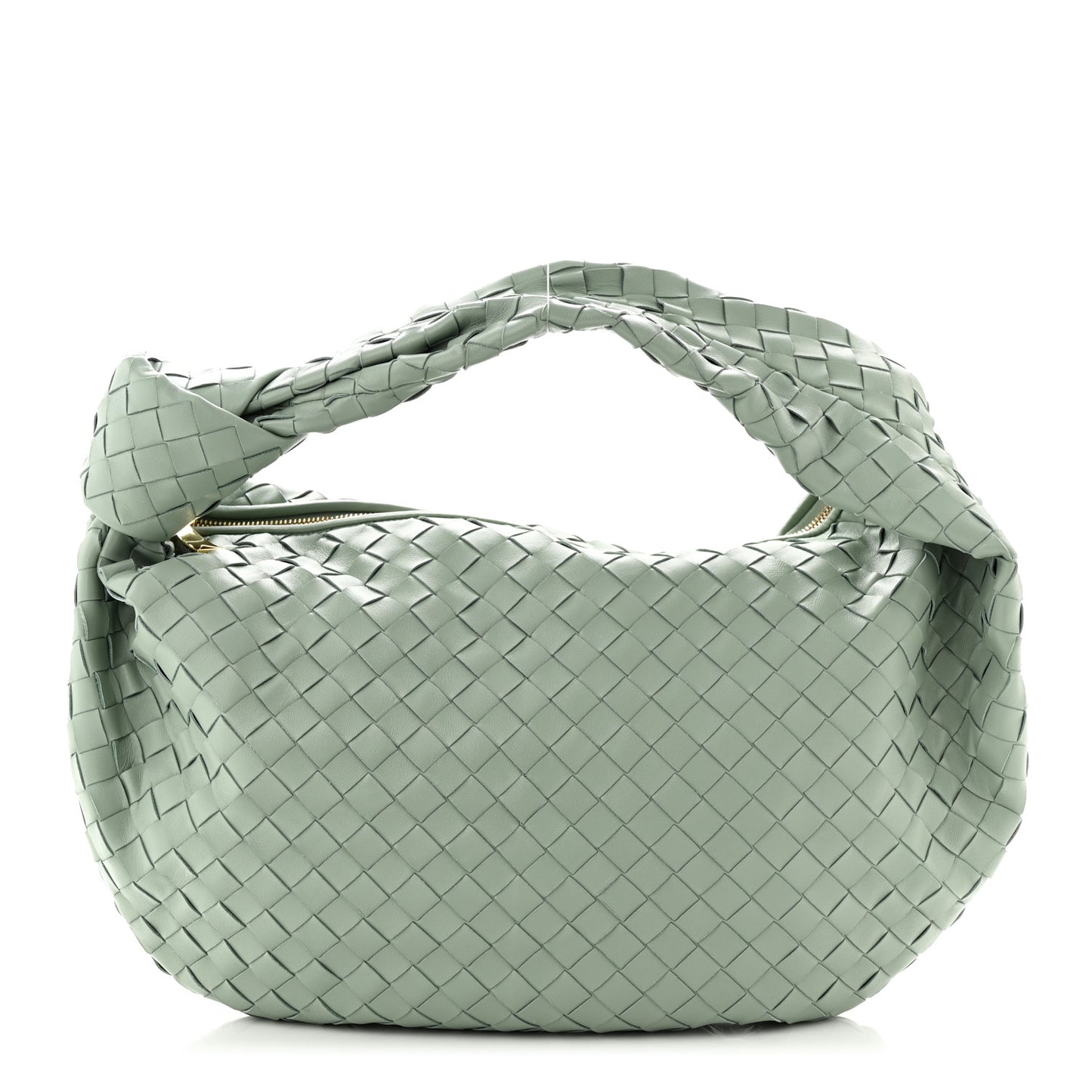 Nappa Intrecciato Small Jodie New Sauge