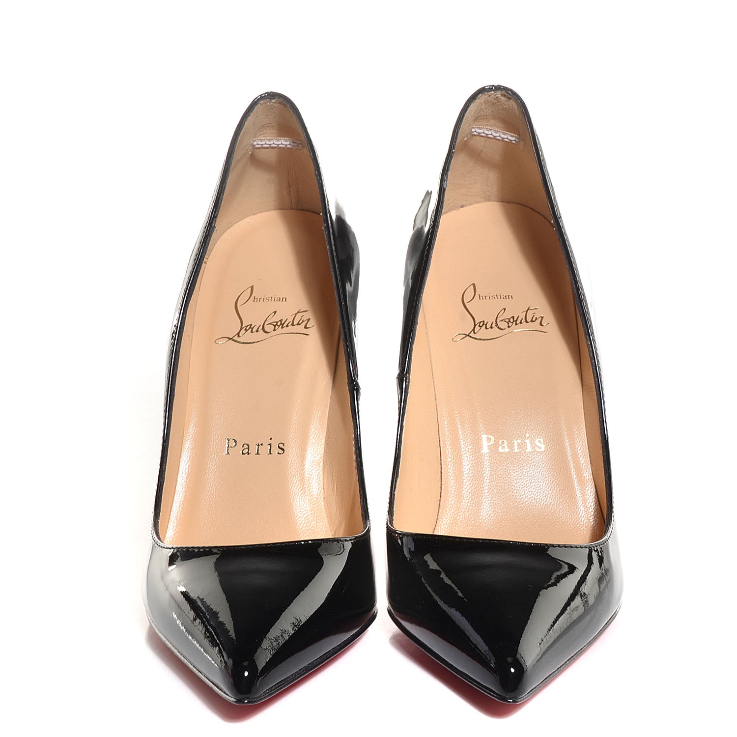 Christian Louboutin Patent Pigalle 120 Pumps 34.5 Black 2 of 6