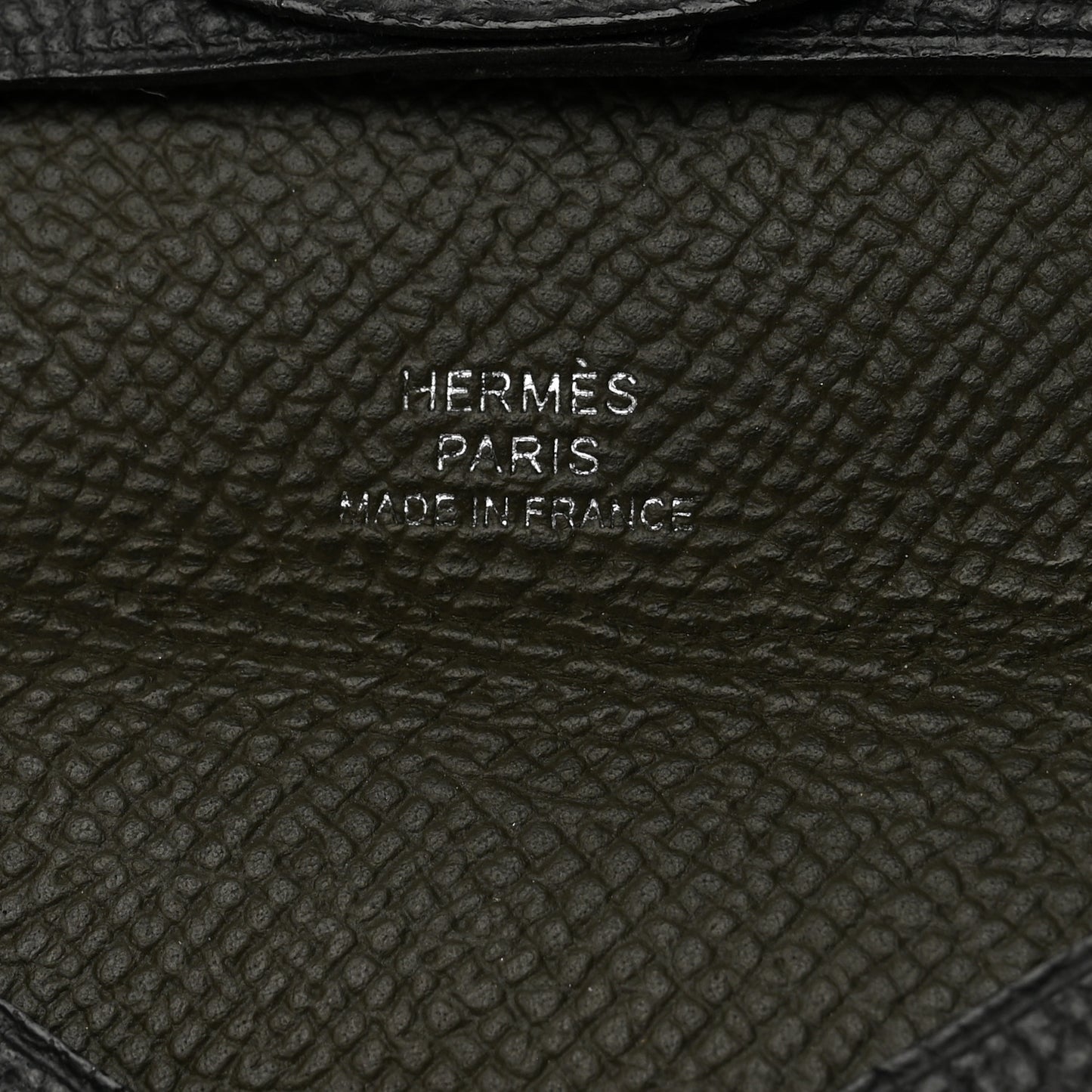 Epsom Verso Bastia Coin Purse Black Vert De Gris