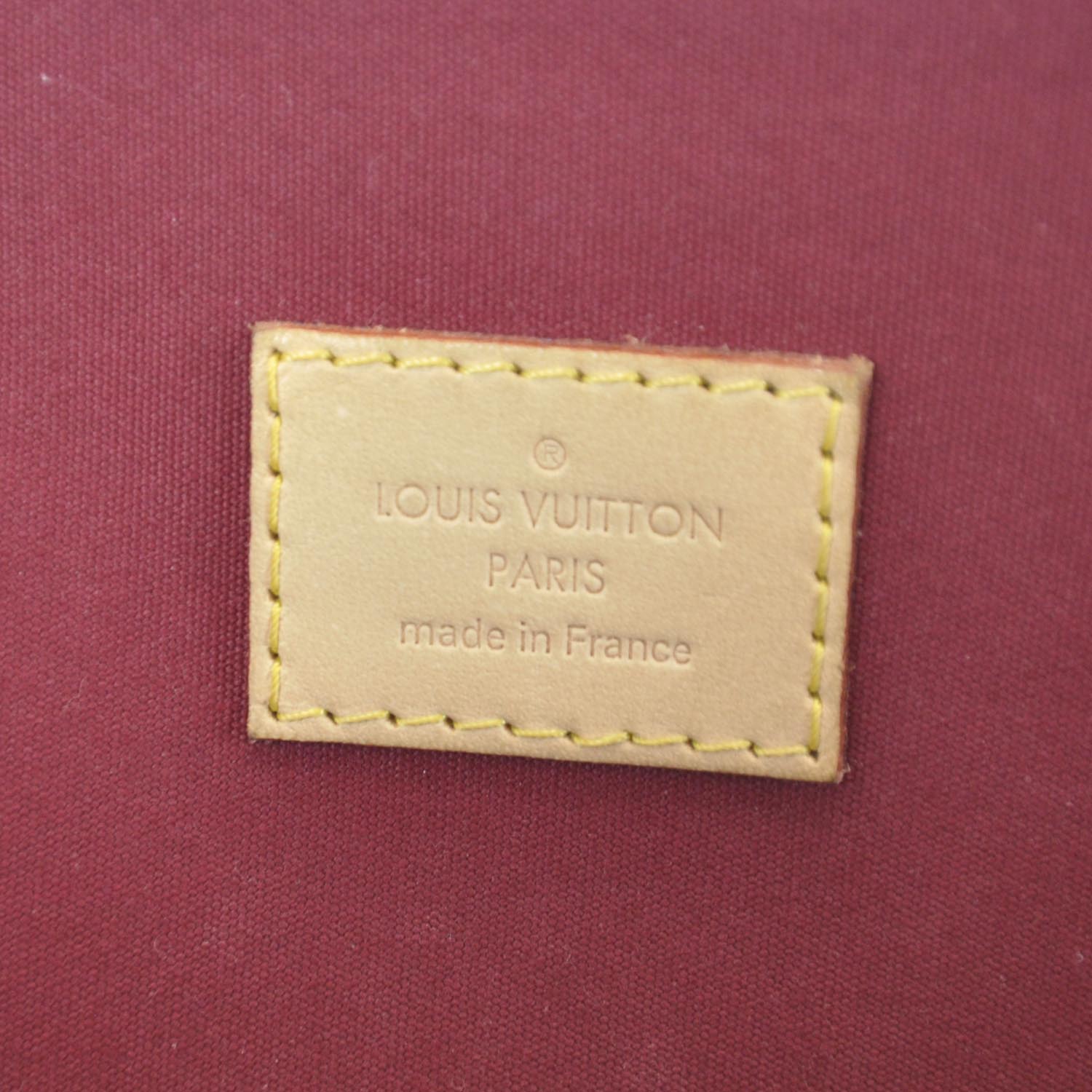 Louis Vuitton Vernis Alma GM Pomme D'Amour 8 of 9