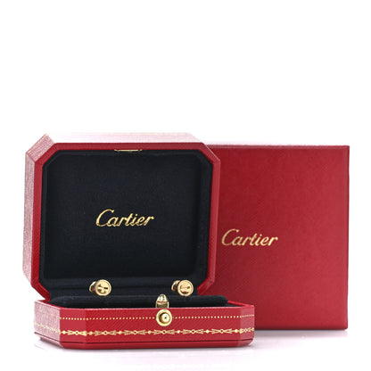 Cartier 18K Yellow Gold LOVE Earrings 5 of 5