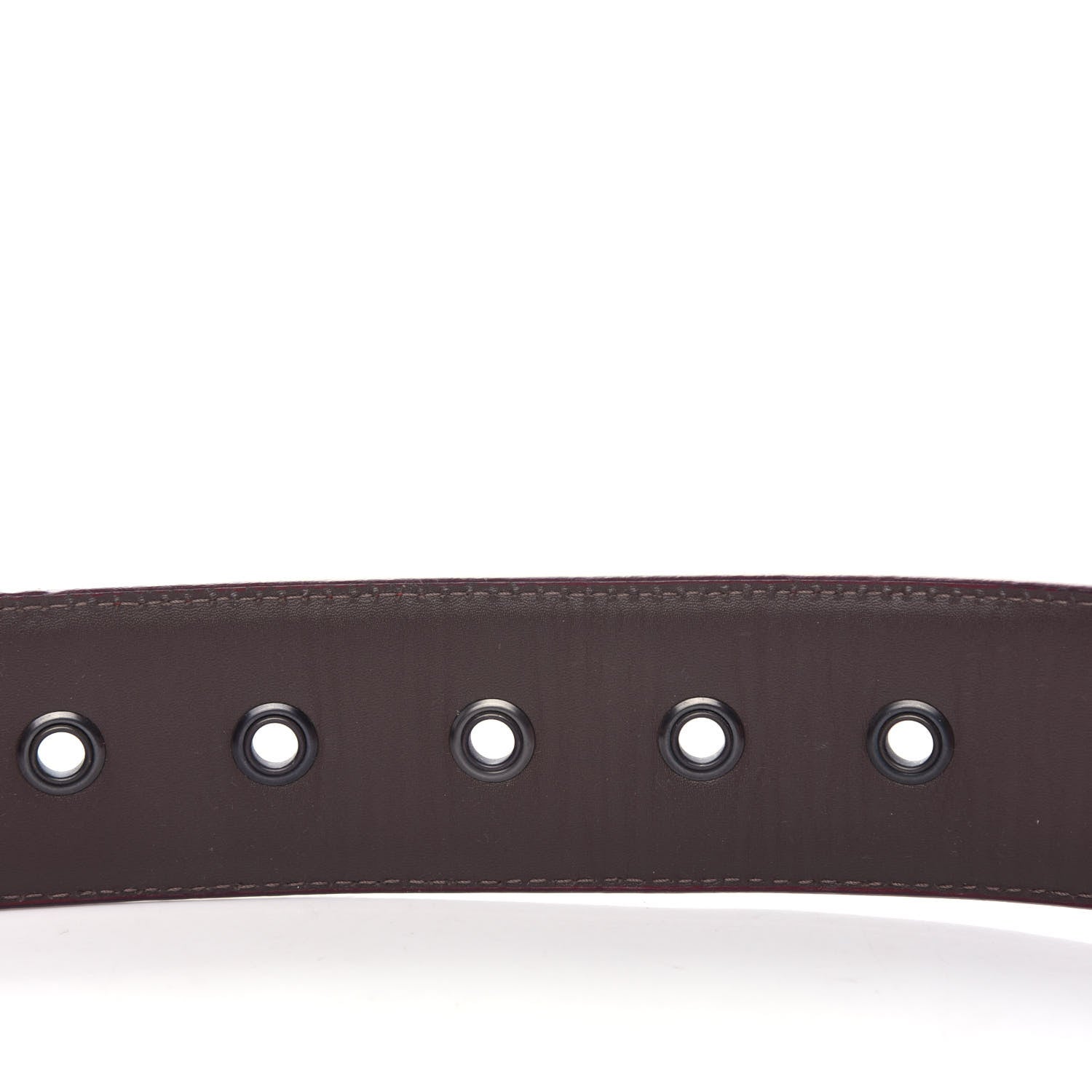 Bottega Veneta Nappa Intrecciato Belt 80 32 Burgundy Petal Pink 4 of 5