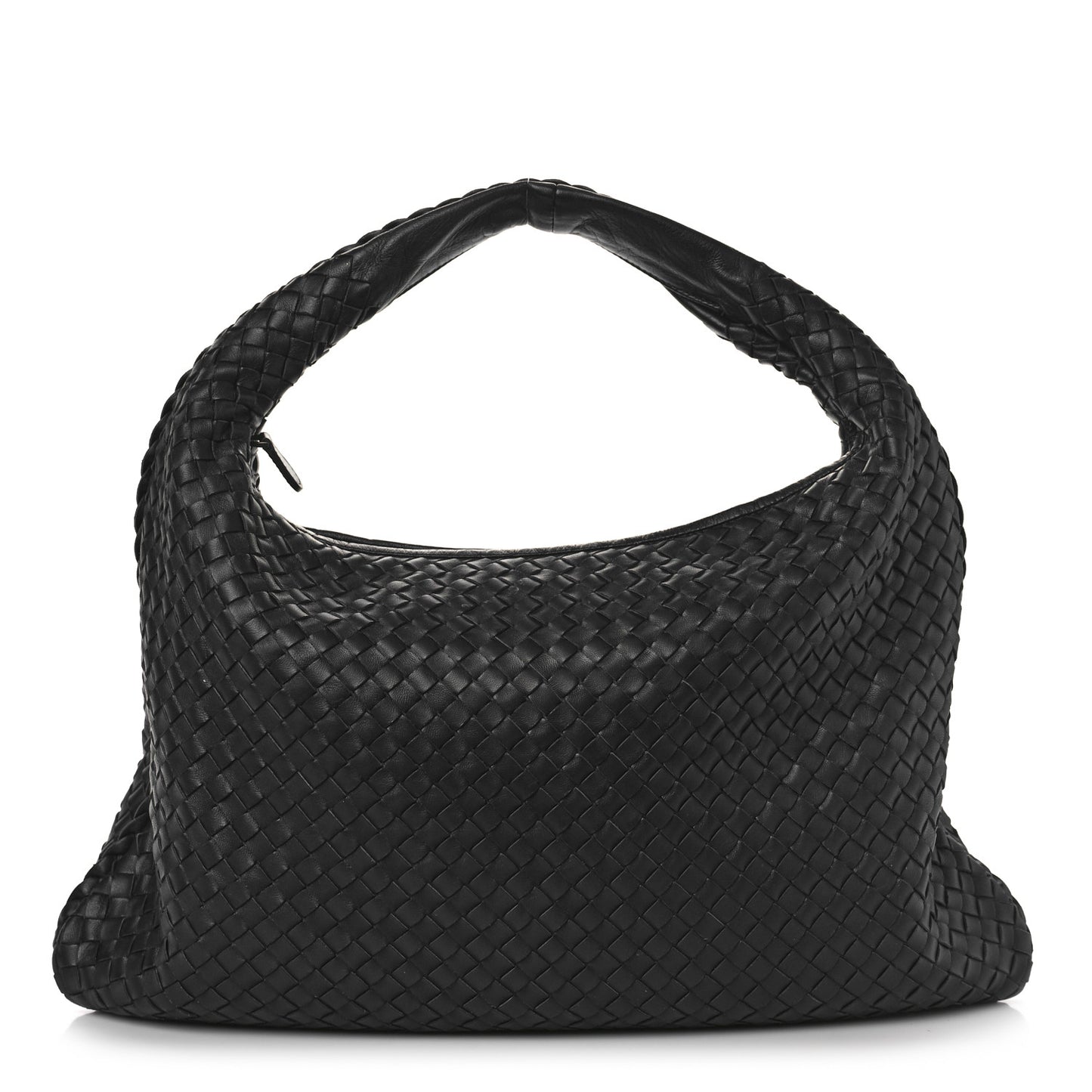 Nappa Intrecciato Large Veneta Hobo Tourmaline