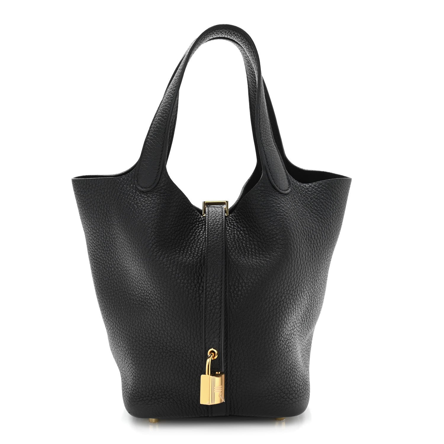Hermes Taurillon Clemence Picotin Lock 18 PM Black 1 of 11