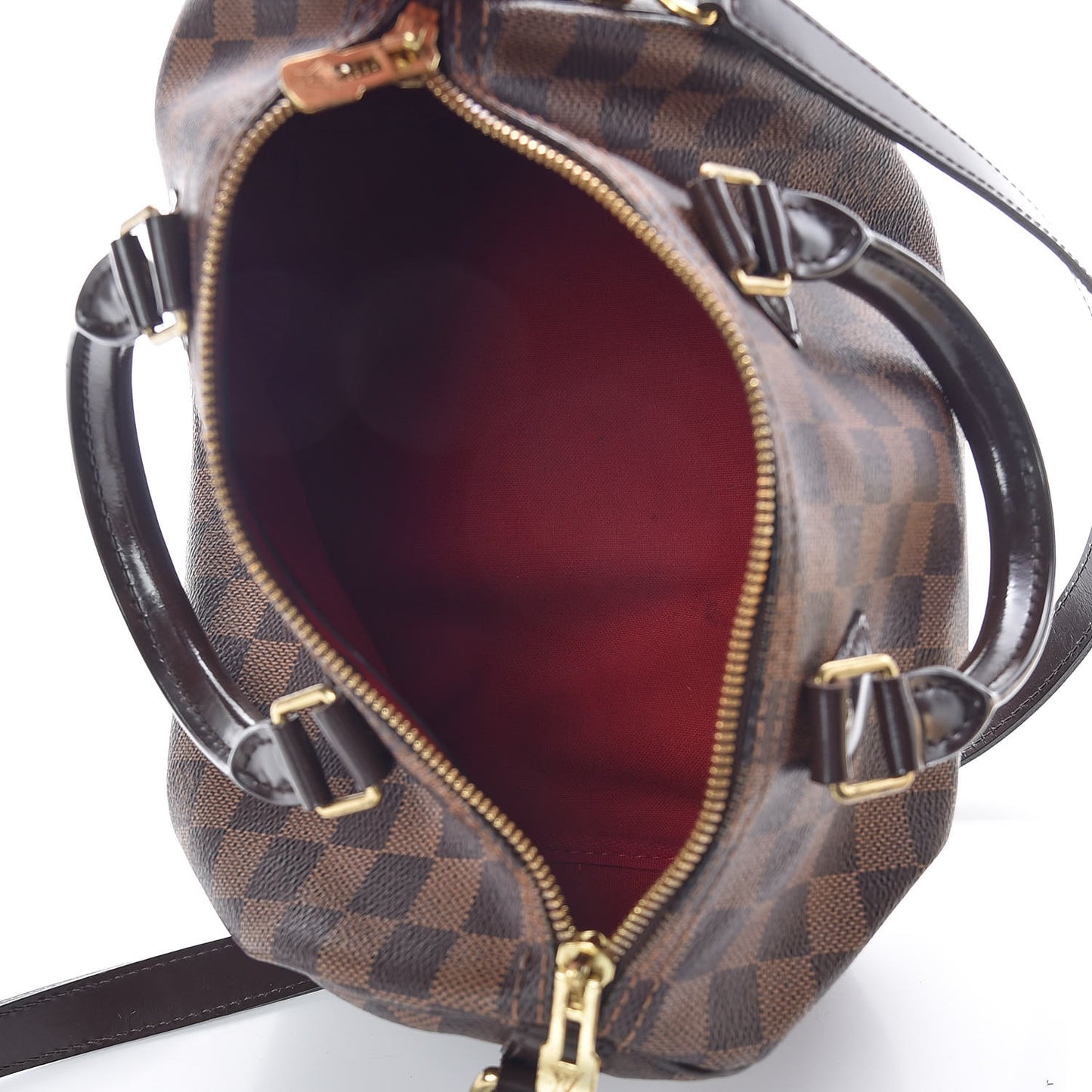 Damier Ebene Speedy Bandouliere 25