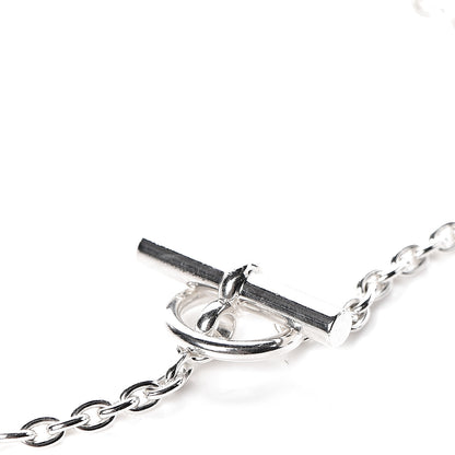 Hermes Sterling Silver Farandole Necklace 80 5 of 6
