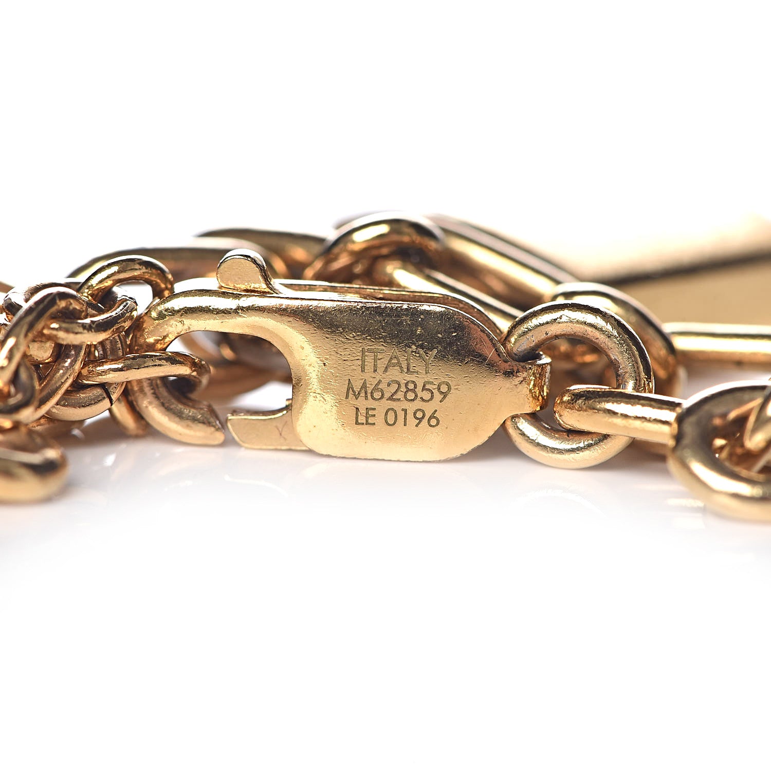 Louis Vuitton Lock It Bracelet Gold 4 of 4