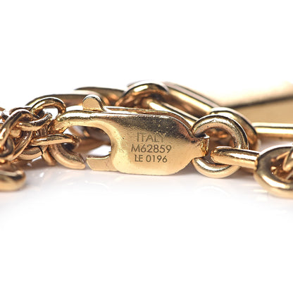 Louis Vuitton Lock It Bracelet Gold 4 of 4