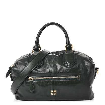 Givenchy Leather Saffia Bag Green 1 of 7