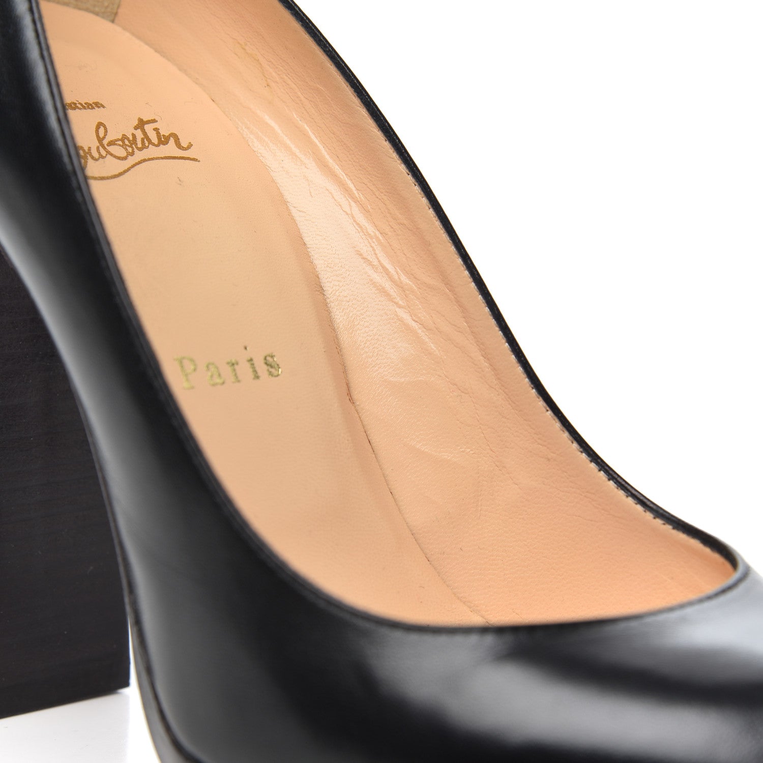 Christian Louboutin Nappa Kabetts 110 Pumps 39 Black Lucido 14 of 18