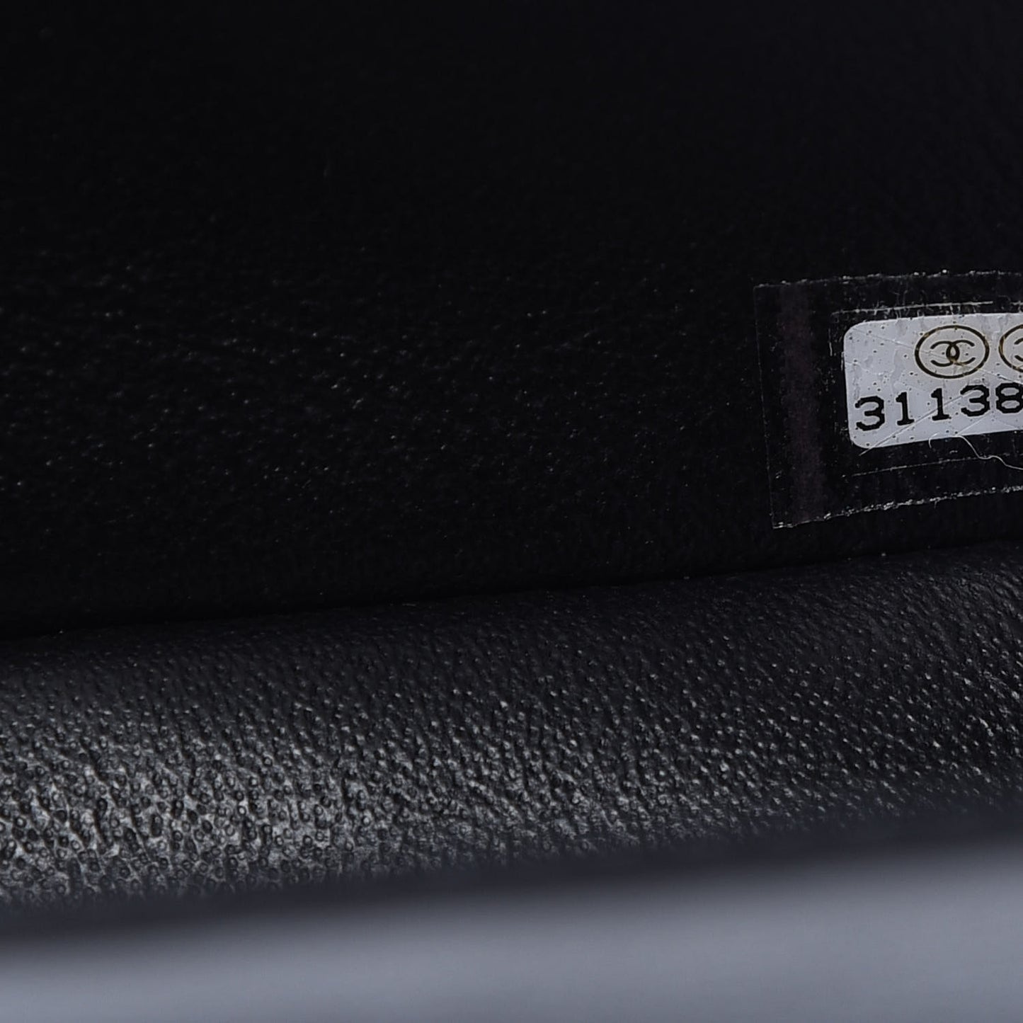 Lambskin Quilted Mini Rectangular Flap Black