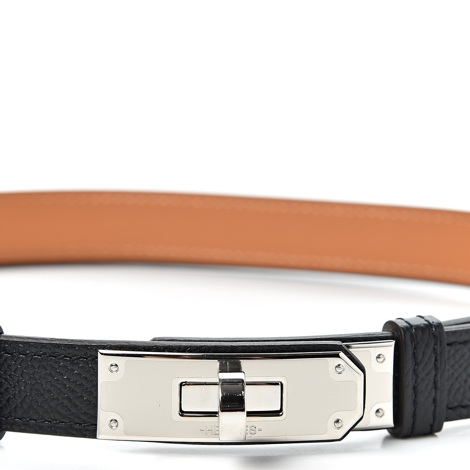 Hermes Epsom Kelly Belt Black 4 of 4