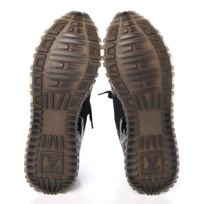 Louis Vuitton Calfskin Run Away Sneakers 38 Black 5 of 9