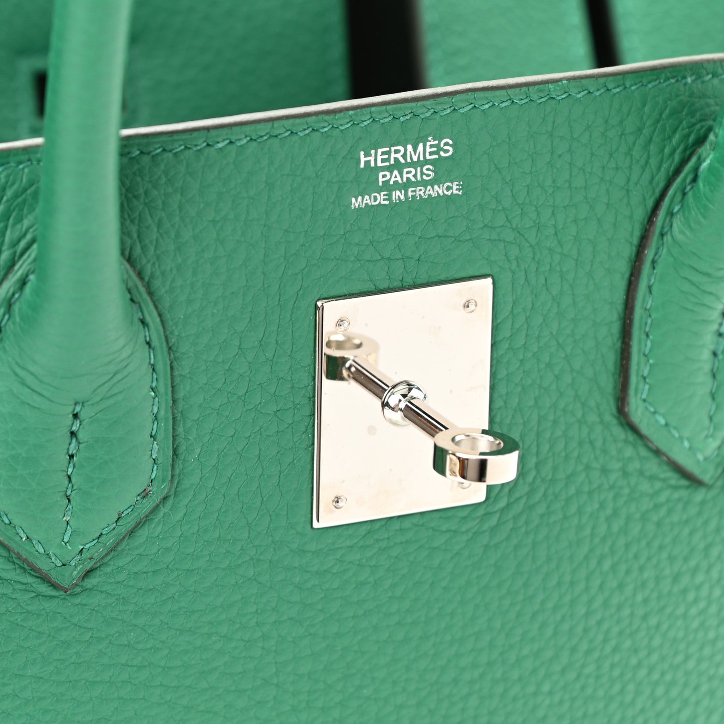 Togo Verso Birkin 30 Vert Vertigo Vert Fonce