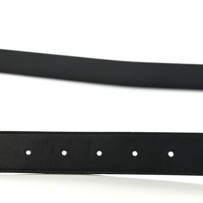 Gucci Calfskin Double G 30mm Belt 100 40 Black 4 of 8