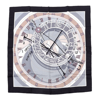 Hermes Silk Mecanique Du Temps Scarf 90 1 of 5