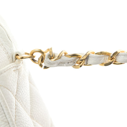Chanel Caviar Quilted Camera Case White 12 of 12