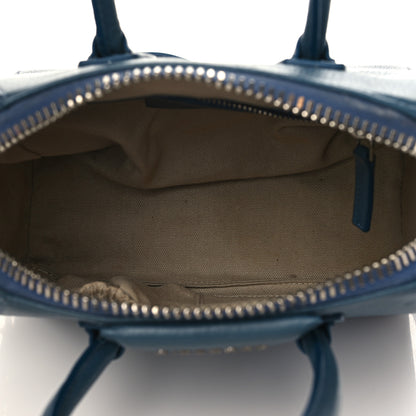 Givenchy Sugar Goatskin Small Antigona Oil Blue 5 of 11