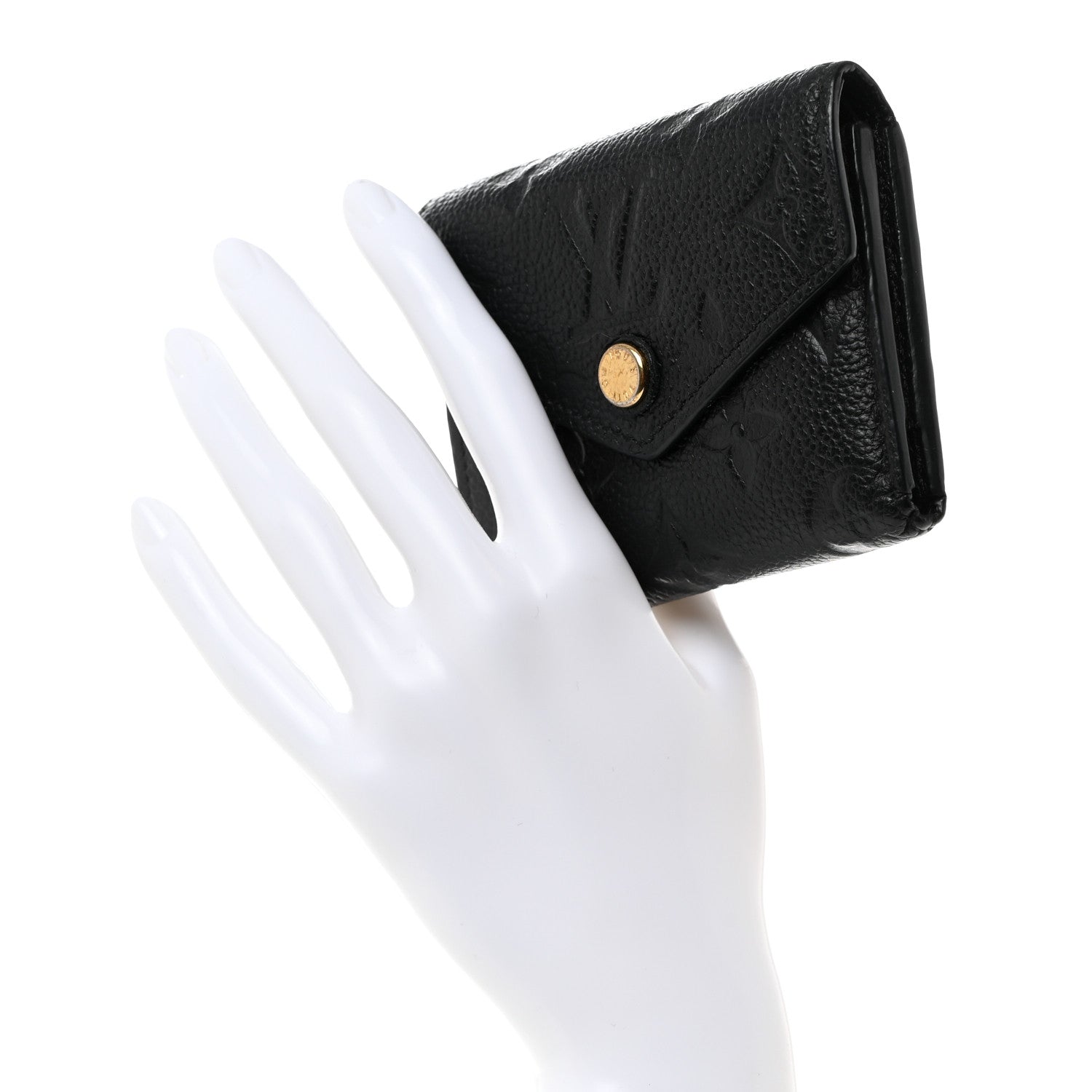 Louis Vuitton Empreinte Zoe Wallet Black 2 of 7