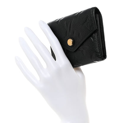 Louis Vuitton Empreinte Zoe Wallet Black 2 of 7
