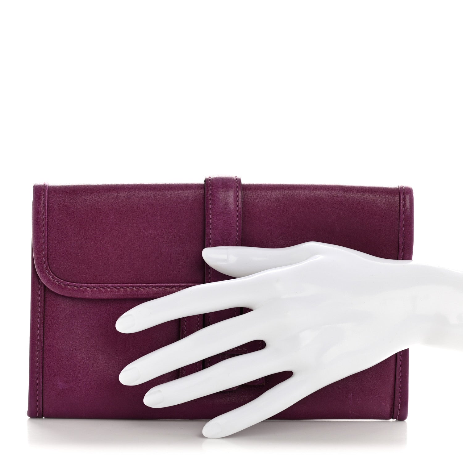 Hermes Swift Mini Jige 20 Clutch Violet 2 of 12
