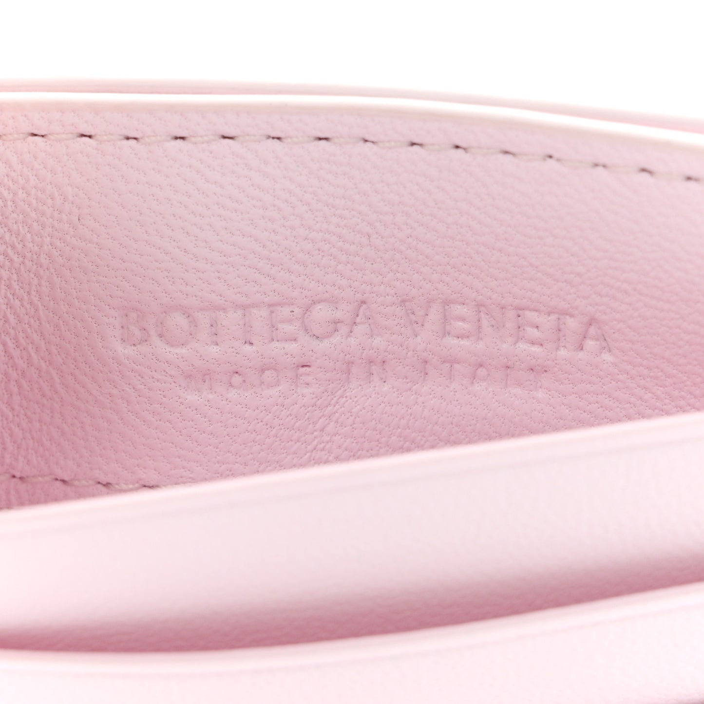 Nappa Intrecciato Card Holder Bliss Washed