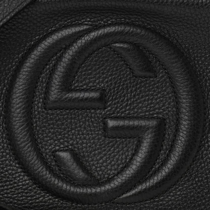 Gucci Pebbled Calfskin Small Soho Disco Bag Black 8 of 10