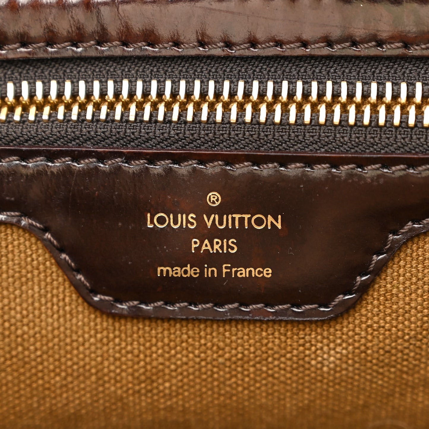 Monogram Embossed Sergent PM Bronze