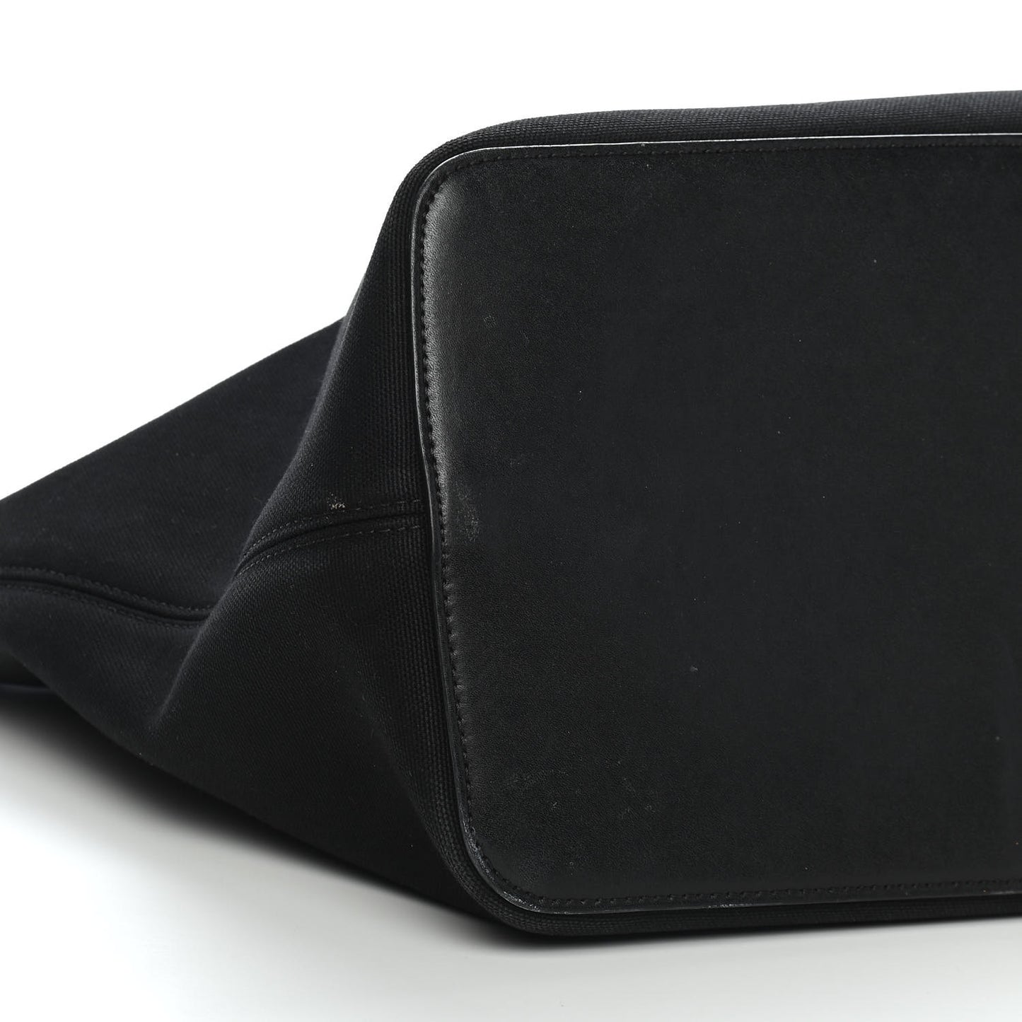 Canvas Medium Antigona Logo Tote Black