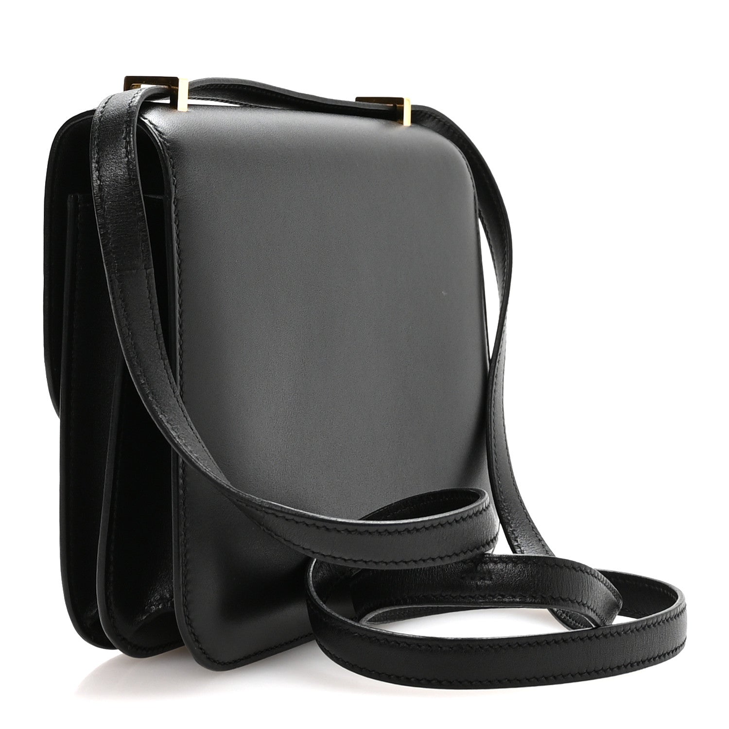 Hermes Tadelakt Lizard Marquette Constance 18 Black Ombre 3 of 11