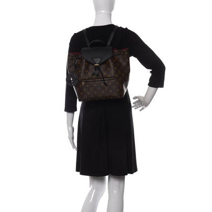 Louis Vuitton Monogram Montsouris PM Black 2 of 9