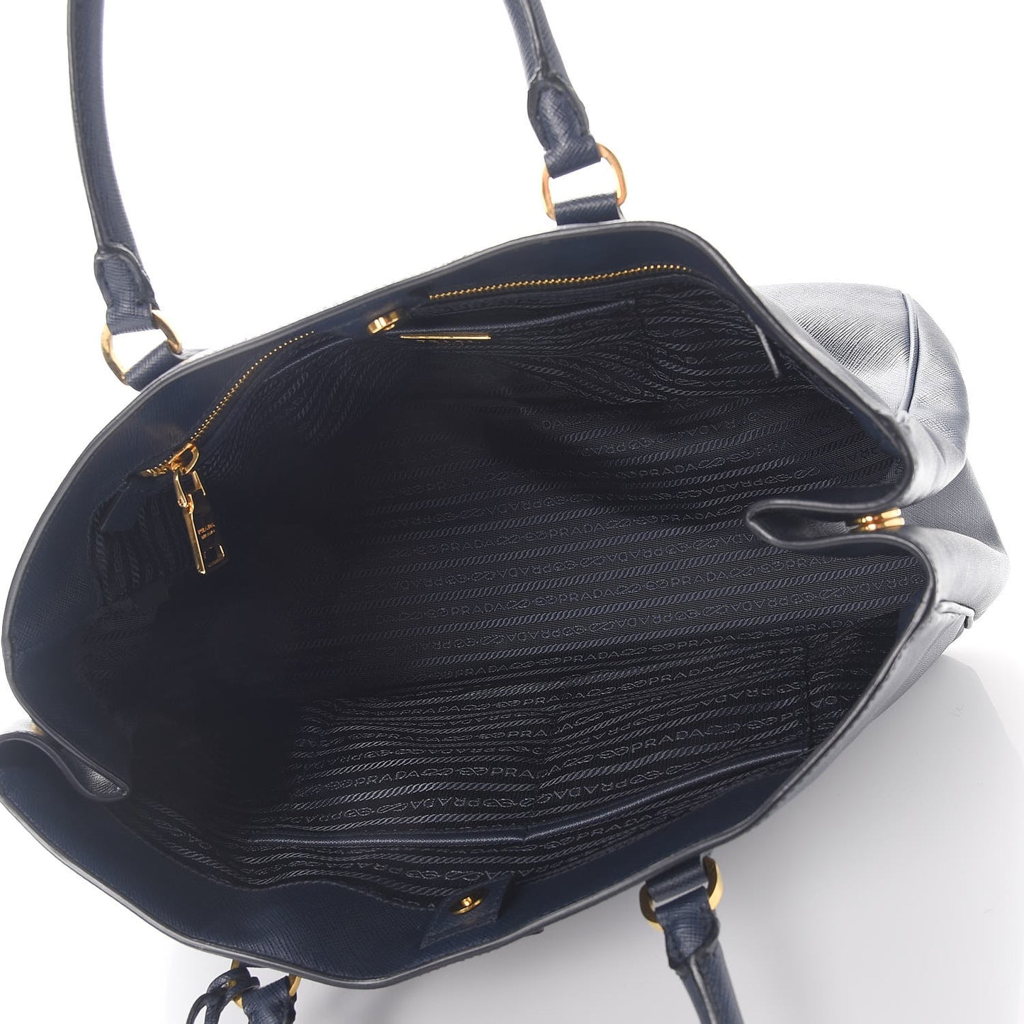 Saffiano Lux Medium Tote Baltico