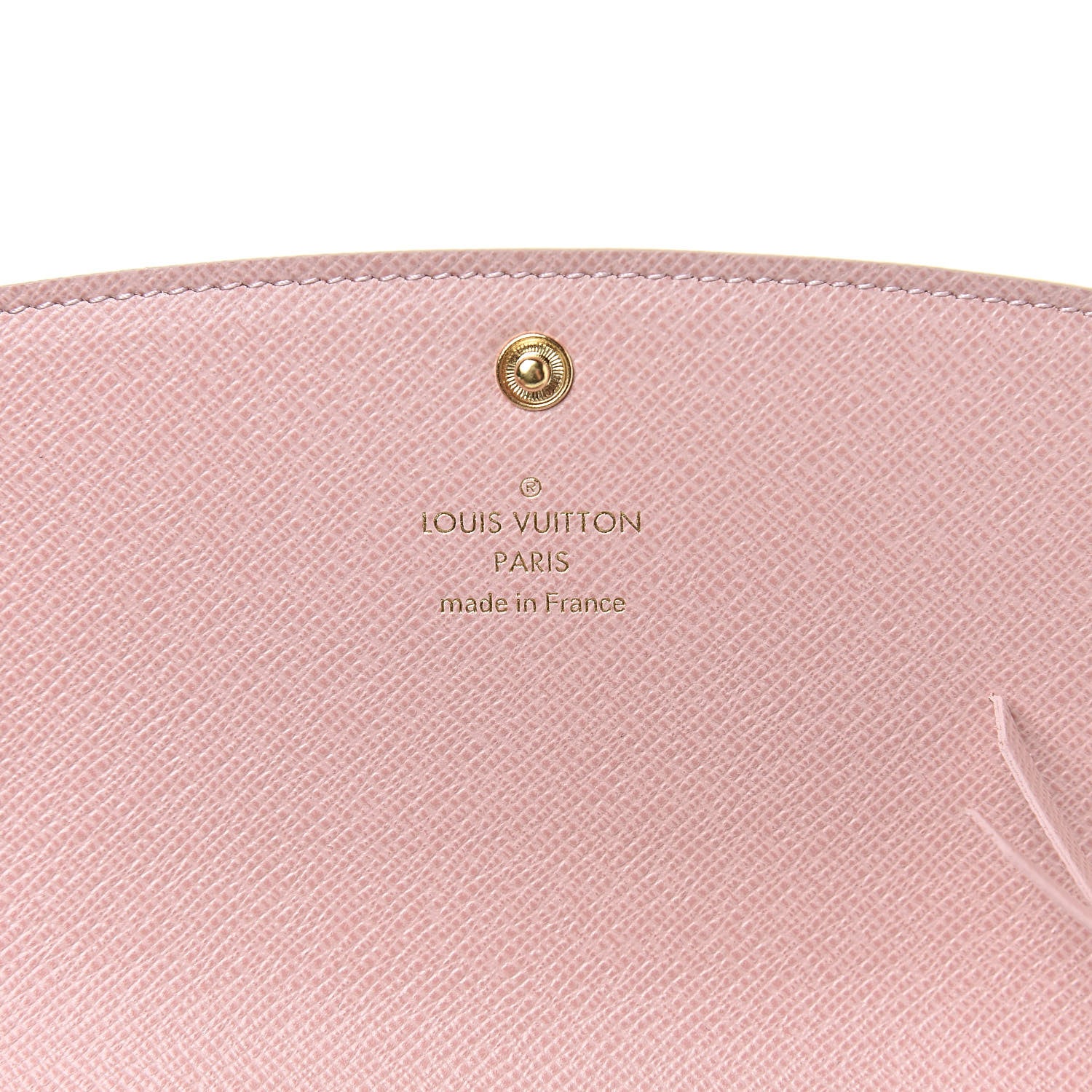 Louis Vuitton Damier Azur Emilie Wallet Rose Ballerine 6 of 8