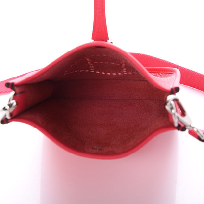 Hermes Taurillon Clemence Evelyne TPM Rose Extreme 5 of 8