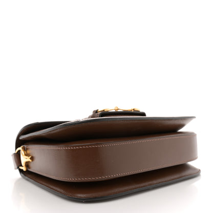 Gucci GG Supreme Monogram Horsebit 1955 Shoulder Bag Beige Brown Sugar 4 of 13