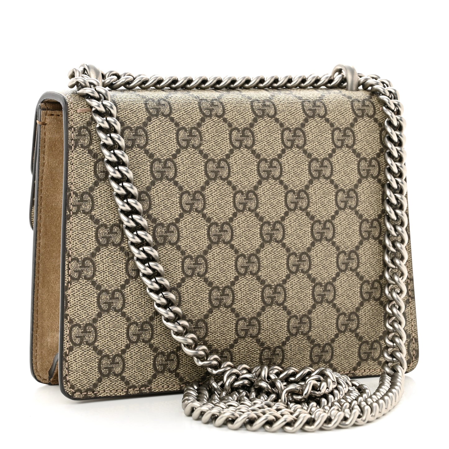 GG Supreme Monogram Mini Dionysus Shoulder Bag Taupe