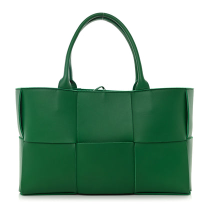 Bottega Veneta Nappa Maxi Intrecciato Medium Arco Tote Racing Green 4 of 12