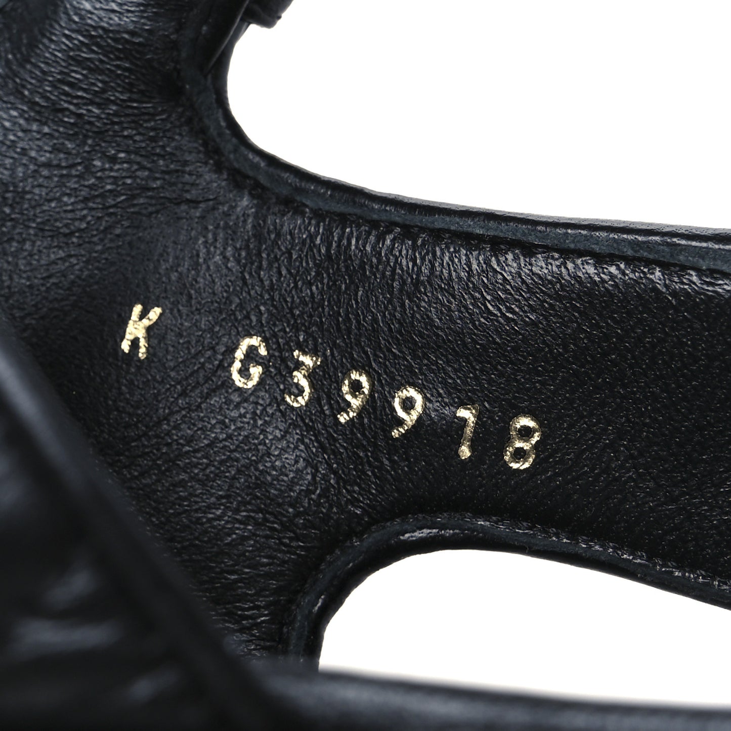 Lambskin Quilted CC Platform Sandals 39.5 Black