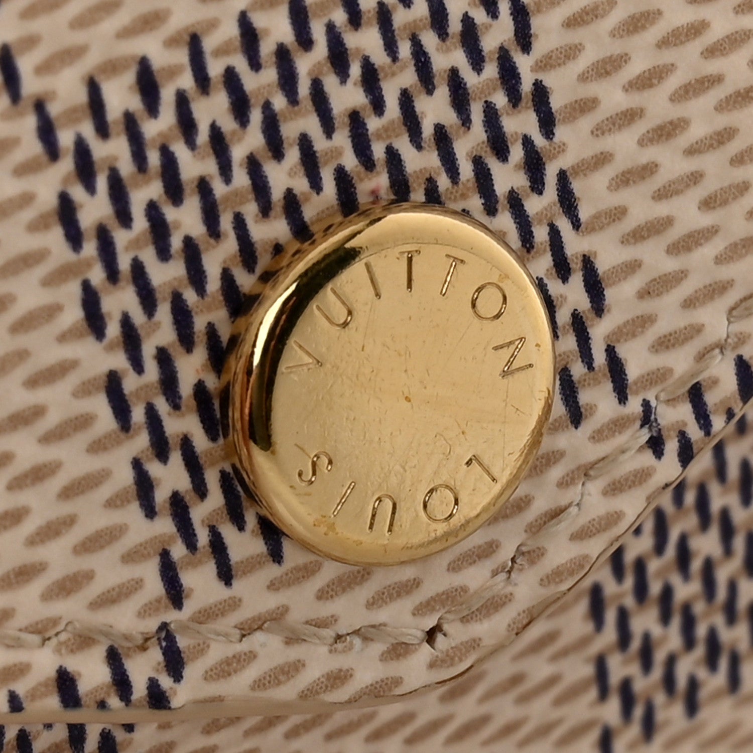 Louis Vuitton Damier Azur Pochette Felicie Chain Wallet Rose Ballerine 10 of 10