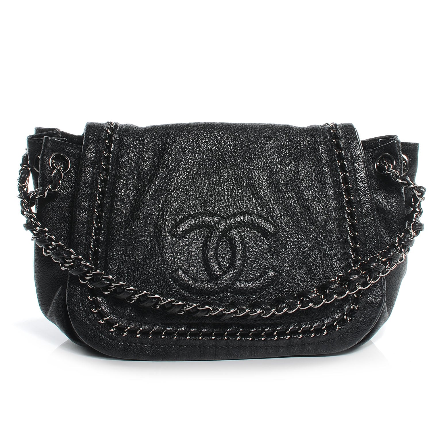 Chanel Luxe Ligne Flap Bag Black 1 of 7