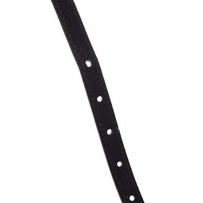 Christian Dior Calfskin Gambler Dice Belt Black 4 of 8