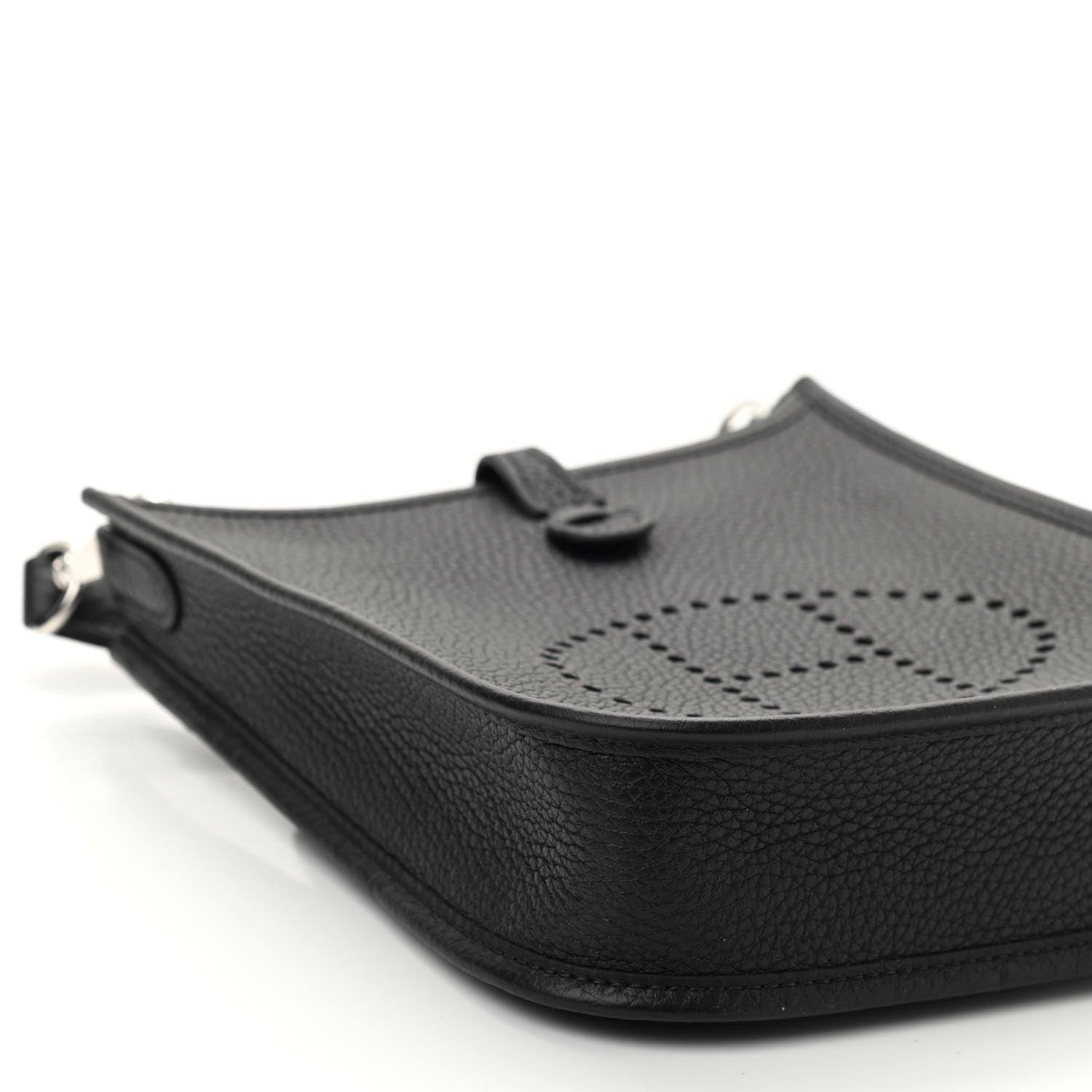 Hermes Taurillon Clemence Evelyne TPM Black 10 of 11