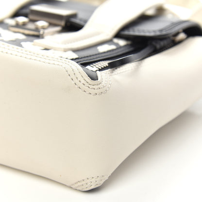 3.1 Phillip Lim Mini Embroidered Pashli Satchel White Black 9 of 13