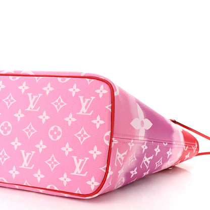 Louis Vuitton Monogram Escale Neverfull MM Rouge 12 of 12