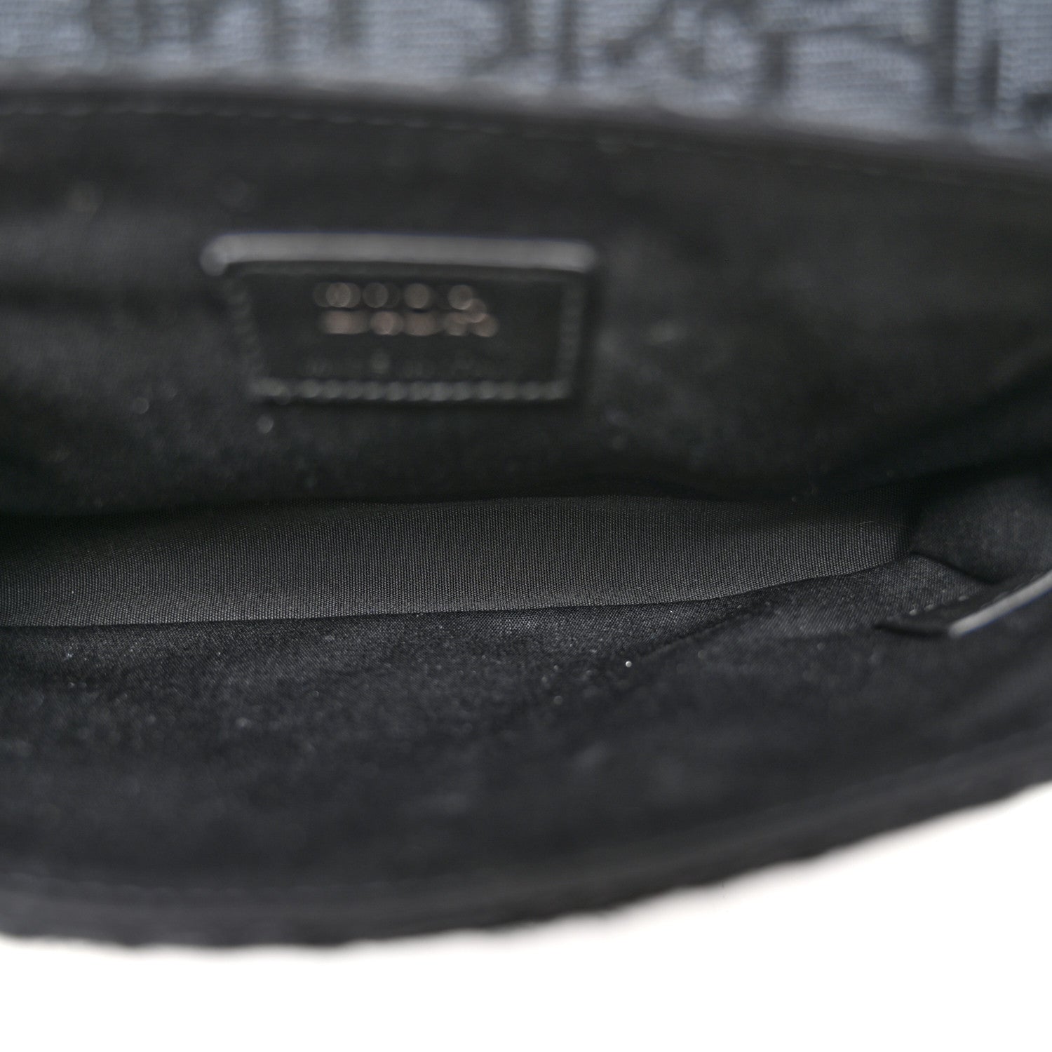 Christian Dior HOMME Oblique Canvas Flap Messenger Black 5 of 9