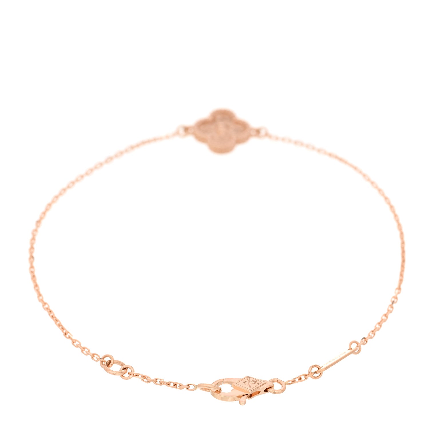 Van Cleef & Arpels 18K Rose Gold Sweet Alhambra Bracelet 2 of 5