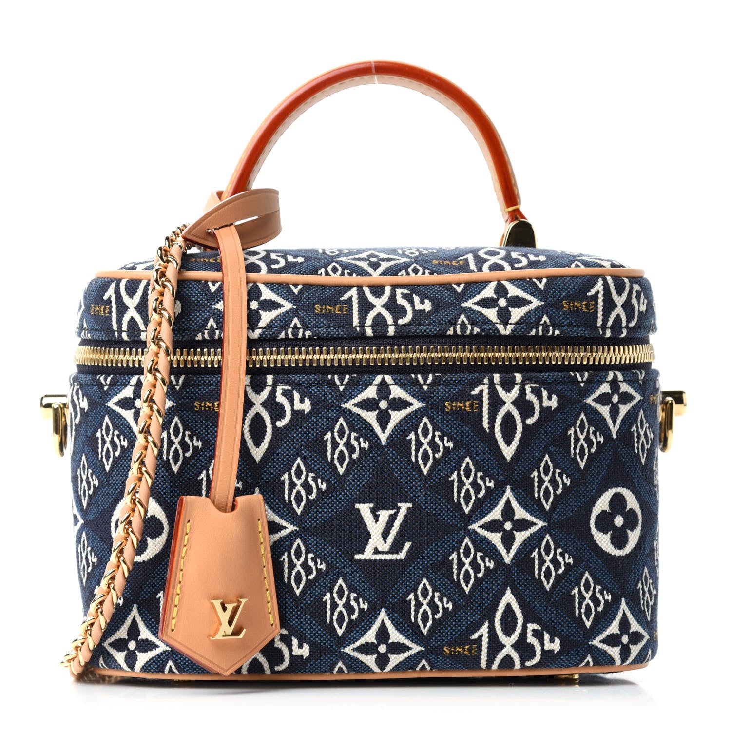 Louis Vuitton Jacquard Since 1854 Vanity PM Blue 1 of 13