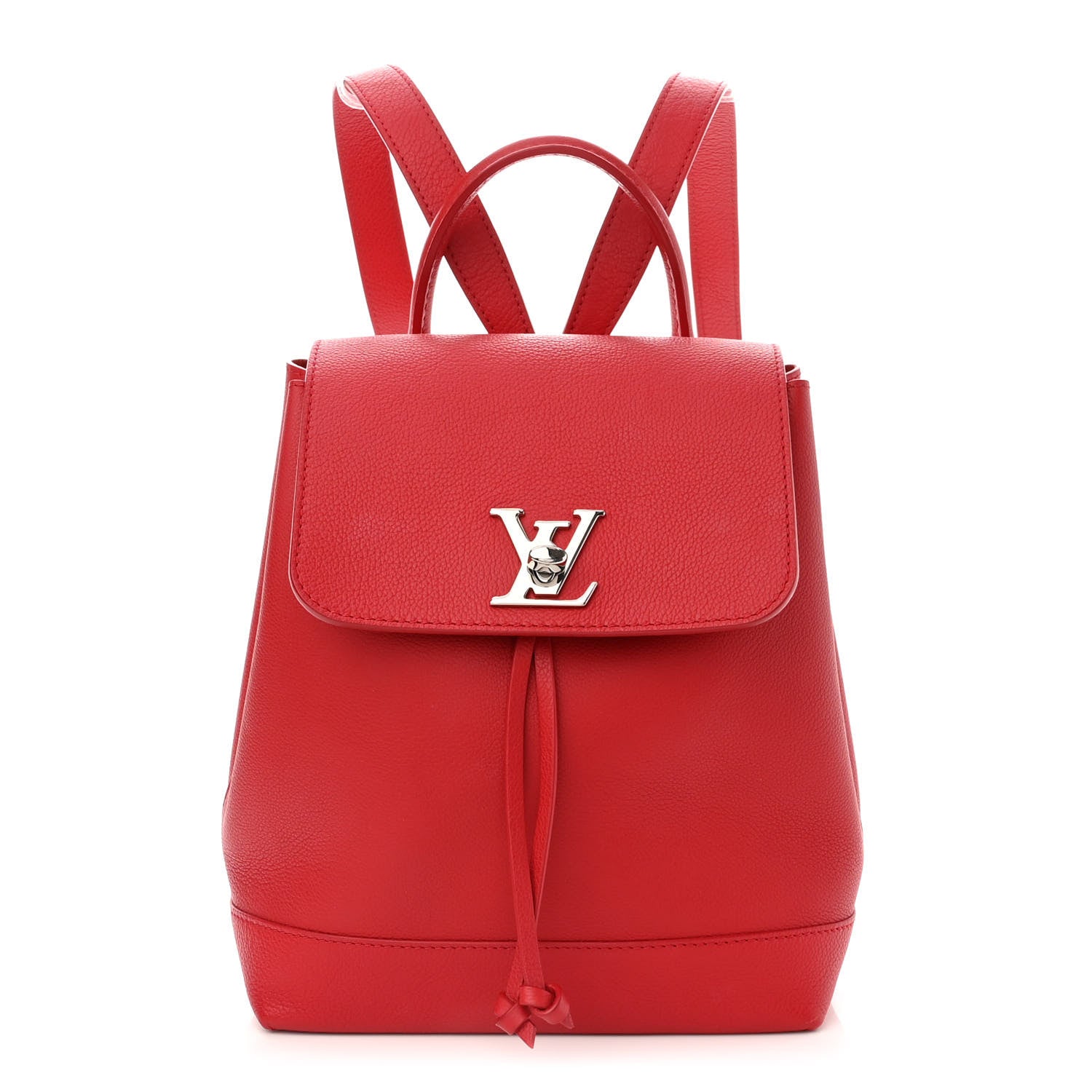 Louis Vuitton Soft Calfskin Lockme Backpack Rubis 1 of 10