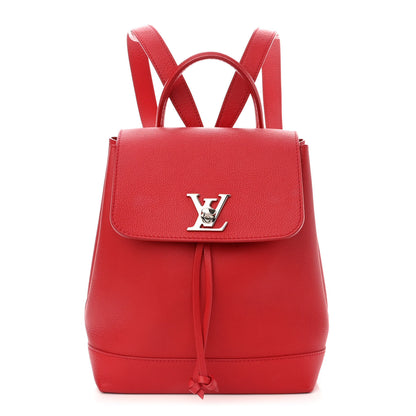 Louis Vuitton Soft Calfskin Lockme Backpack Rubis 1 of 10