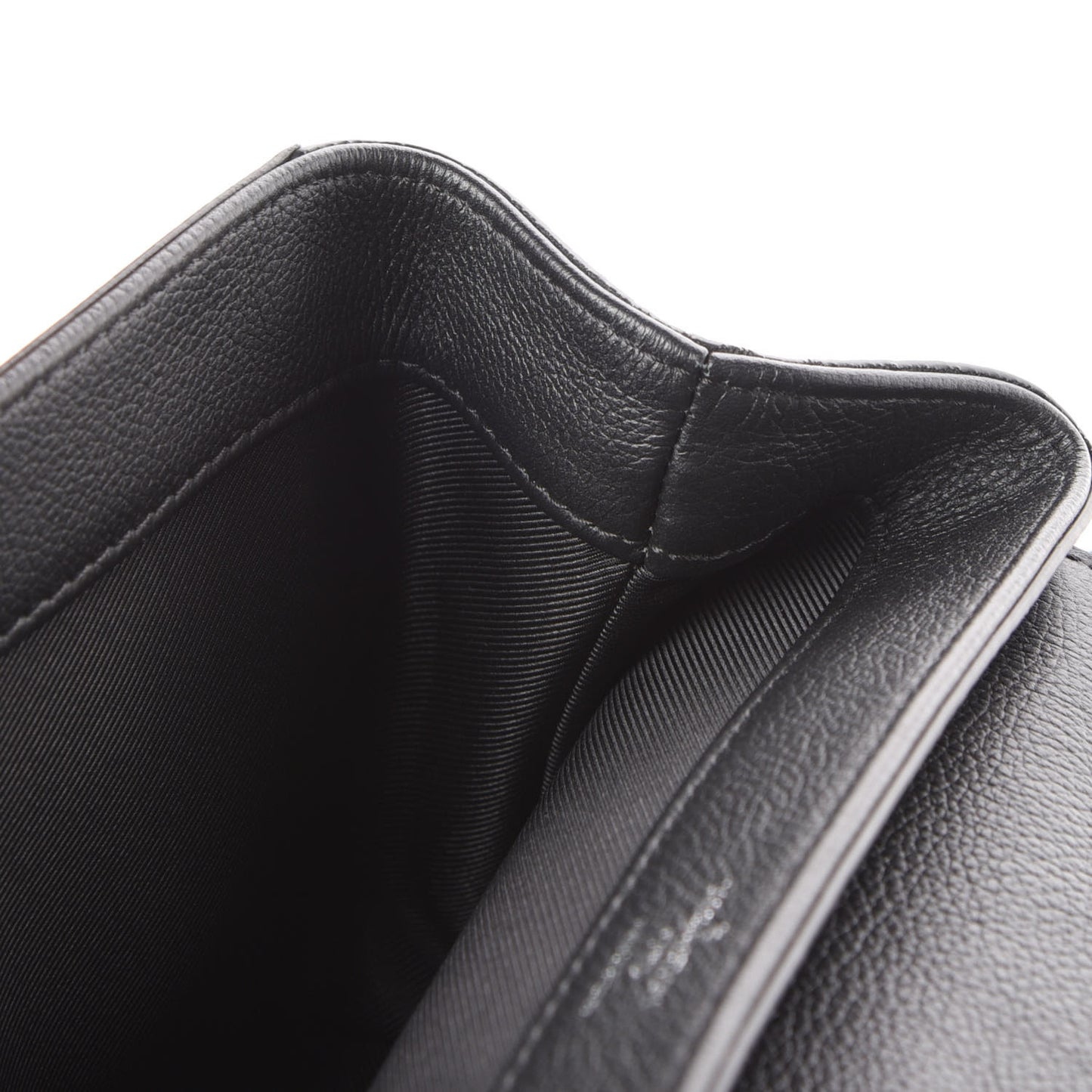 Calfskin Lockme II Chain Bag BB Black